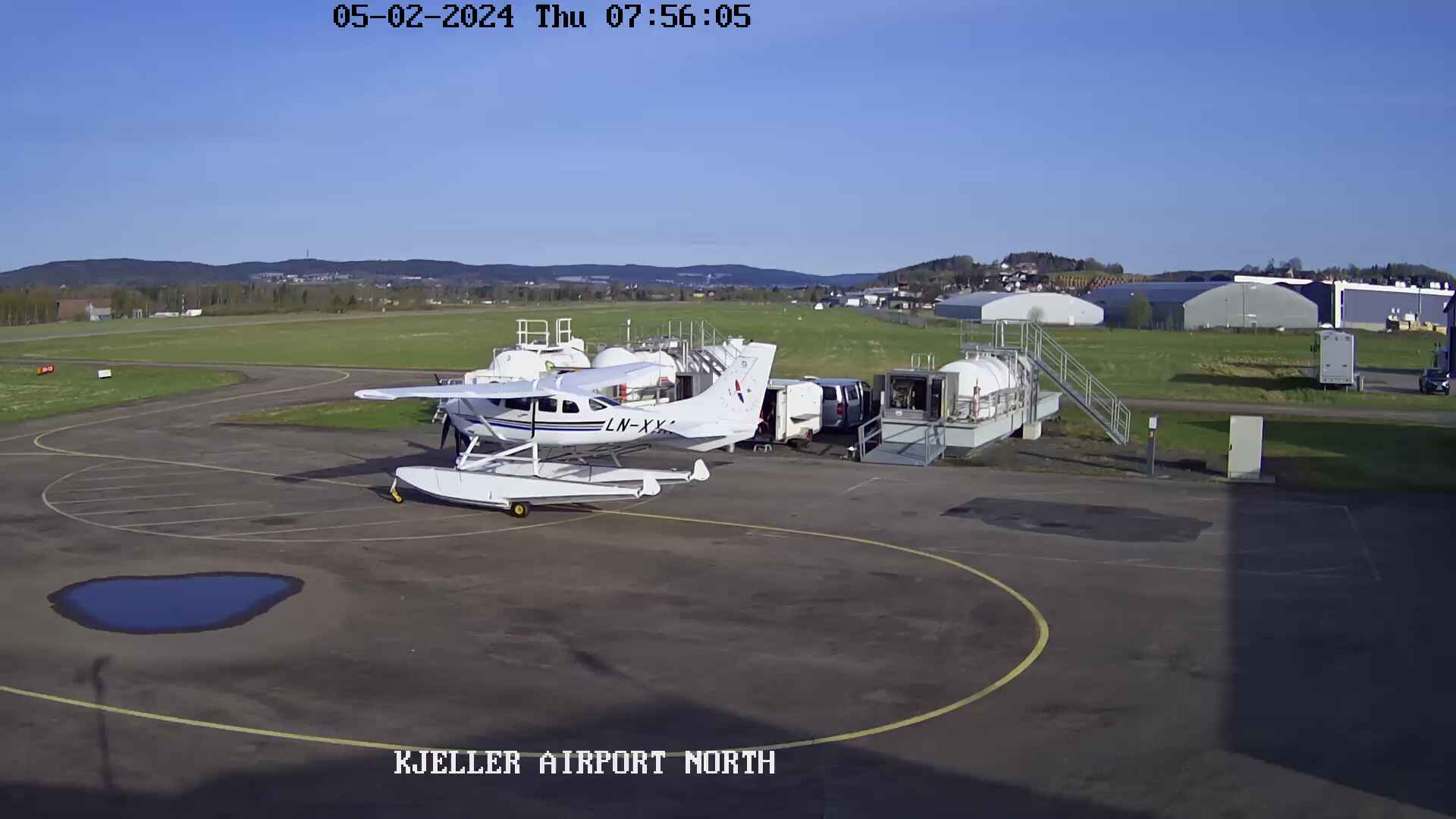 Kjeller - airport; wind sock
